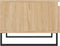 vidaXL - Salontafels - 2 - st - 50x46x35 - cm - bewerkt - hout - sonoma - eikenkleurig