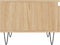 vidaXL - Salontafels - 2 - st - 50x46x35 - cm - bewerkt - hout - sonoma - eikenkleurig