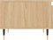 vidaXL - Salontafels - 2 - st - 50x46x35 - cm - bewerkt - hout - sonoma - eikenkleurig