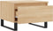vidaXL - Salontafels - 2 - st - 50x46x35 - cm - bewerkt - hout - sonoma - eikenkleurig