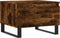 vidaXL - Salontafels - 2 - st - 50x46x35 - cm - bewerkt - hout - gerookt - eikenkleurig