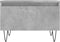 vidaXL - Salontafels - 2 - st - 50x46x35 - cm - bewerkt - hout - betongrijs