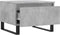 vidaXL - Salontafels - 2 - st - 50x46x35 - cm - bewerkt - hout - betongrijs