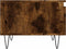 vidaXL - Salontafels - 2 - st - 50x46x35 - cm - bewerkt - hout - gerookt - eikenkleurig
