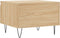 vidaXL - Salontafels - 2 - st - 50x46x35 - cm - bewerkt - hout - sonoma - eikenkleurig