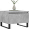 vidaXL - Salontafels - 2 - st - 50x46x35 - cm - bewerkt - hout - betongrijs