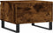 vidaXL - Salontafels - 2 - st - 50x46x35 - cm - bewerkt - hout - gerookt - eikenkleurig