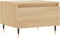 vidaXL - Salontafels - 2 - st - 50x46x35 - cm - bewerkt - hout - sonoma - eikenkleurig