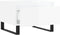 vidaXL - Salontafels - 2 - st - 50x46x35 - cm - bewerkt - hout - hoogglans - wit