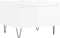 vidaXL - Salontafels - 2 - st - 50x46x35 - cm - bewerkt - hout - hoogglans - wit