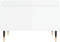 vidaXL - Salontafels - 2 - st - 50x46x35 - cm - bewerkt - hout - hoogglans - wit