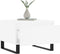 vidaXL - Salontafels - 2 - st - 50x46x35 - cm - bewerkt - hout - wit