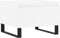 vidaXL - Salontafels - 2 - st - 50x46x35 - cm - bewerkt - hout - wit