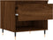 vidaXL - Salontafels - 2 - st - 50x46x50 - cm - bewerkt - hout - bruin - eikenkleur
