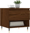 vidaXL - Salontafels - 2 - st - 50x46x50 - cm - bewerkt - hout - bruin - eikenkleur