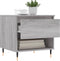 vidaXL - Salontafels - 2 - st - 50x46x50 - cm - bewerkt - hout - grijs - sonoma - eiken