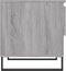 vidaXL - Salontafels - 2 - st - 50x46x50 - cm - bewerkt - hout - grijs - sonoma - eiken