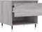 vidaXL - Salontafels - 2 - st - 50x46x50 - cm - bewerkt - hout - grijs - sonoma - eiken