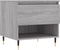 vidaXL - Salontafels - 2 - st - 50x46x50 - cm - bewerkt - hout - grijs - sonoma - eiken