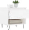 vidaXL - Salontafels - 2 - st - 50x46x50 - cm - bewerkt - hout - hoogglans - wit