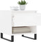 vidaXL - Salontafels - 2 - st - 50x46x50 - cm - bewerkt - hout - hoogglans - wit