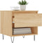 vidaXL - Salontafels - 2 - st - 50x46x50 - cm - bewerkt - hout - sonoma - eikenkleurig