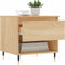 vidaXL - Salontafels - 2 - st - 50x46x50 - cm - bewerkt - hout - sonoma - eikenkleurig
