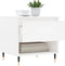 vidaXL - Salontafels - 2 - st - 50x46x50 - cm - bewerkt - hout - hoogglans - wit