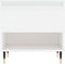 vidaXL - Salontafels - 2 - st - 50x46x50 - cm - bewerkt - hout - hoogglans - wit