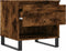 vidaXL - Salontafels - 2 - st - 50x46x50 - cm - bewerkt - hout - gerookt - eikenkleurig