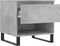 vidaXL - Salontafels - 2 - st - 50x46x50 - cm - bewerkt - hout - betongrijs