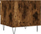vidaXL - Salontafels - 2 - st - 50x46x50 - cm - bewerkt - hout - gerookt - eikenkleurig