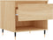 vidaXL - Salontafels - 2 - st - 50x46x50 - cm - bewerkt - hout - sonoma - eikenkleurig