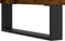 vidaXL - Salontafels - 2 - st - 50x46x50 - cm - bewerkt - hout - gerookt - eikenkleurig