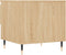 vidaXL - Salontafels - 2 - st - 50x46x50 - cm - bewerkt - hout - sonoma - eikenkleurig