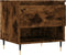 vidaXL - Salontafels - 2 - st - 50x46x50 - cm - bewerkt - hout - gerookt - eikenkleurig