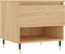 vidaXL - Salontafels - 2 - st - 50x46x50 - cm - bewerkt - hout - sonoma - eikenkleurig