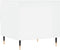 vidaXL - Salontafels - 2 - st - 50x46x50 - cm - bewerkt - hout - hoogglans - wit