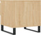 vidaXL - Salontafels - 2 - st - 50x46x50 - cm - bewerkt - hout - sonoma - eikenkleurig