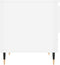 vidaXL - Salontafels - 2 - st - 50x46x50 - cm - bewerkt - hout - hoogglans - wit