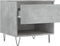 vidaXL - Salontafels - 2 - st - 50x46x50 - cm - bewerkt - hout - betongrijs