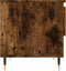 vidaXL - Salontafels - 2 - st - 50x46x50 - cm - bewerkt - hout - gerookt - eikenkleurig