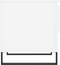 vidaXL - Salontafels - 2 - st - 50x46x50 - cm - bewerkt - hout - hoogglans - wit