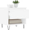 vidaXL - Salontafels - 2 - st - 50x46x50 - cm - bewerkt - hout - wit