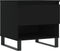 vidaXL - Salontafels - 2 - st - 50x46x50 - cm - bewerkt - hout - zwart