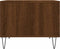 vidaXL - Salontafels - 2 - st - 50x50x40 - cm - bewerkt - hout - bruin - eikenkleur