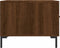 vidaXL - Salontafels - 2 - st - 50x50x40 - cm - bewerkt - hout - bruin - eikenkleur