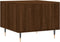 vidaXL - Salontafels - 2 - st - 50x50x40 - cm - bewerkt - hout - bruin - eikenkleur