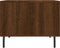 vidaXL - Salontafels - 2 - st - 50x50x40 - cm - bewerkt - hout - bruin - eikenkleur