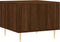vidaXL - Salontafels - 2 - st - 50x50x40 - cm - bewerkt - hout - bruin - eikenkleur